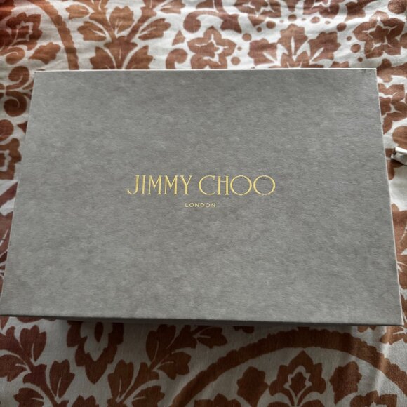 EUC Jimmy Choo Romy 100 Glitter Pumps - Picture 3 of 8